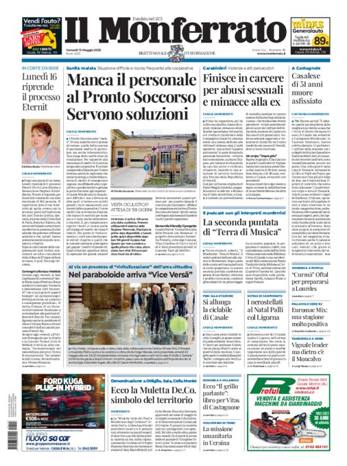 Il Monferrato - Edizione 36 del 13/05/2022
